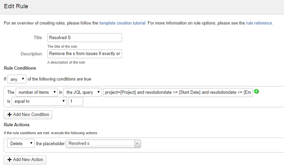 Using a JQL query in a count based condition