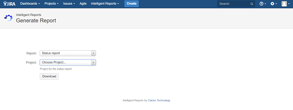 Creating a report template document